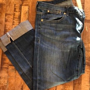 Crop jeans from stitch fix.